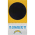 NFL Los Angeles Chargers White Striped Xbox Series S Console Skin